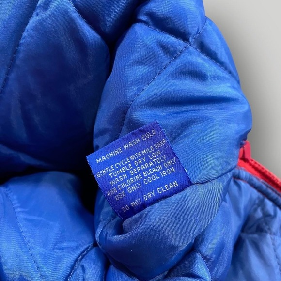 Vintage Washington Bullets Jacket Mens M/L Red Blue NBA Basketball Starter 90s - Picture 10 of 14